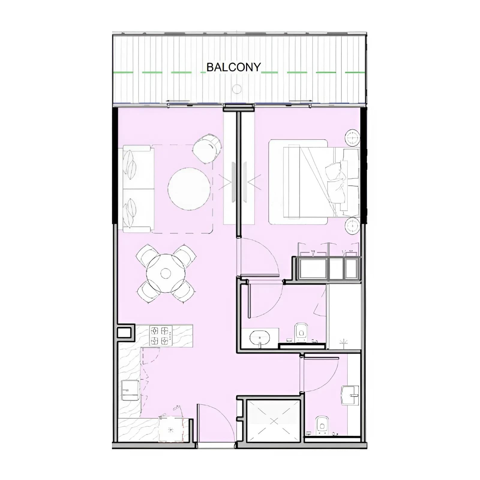 Apartment floor plan