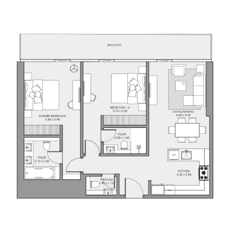 Apartment floor plan