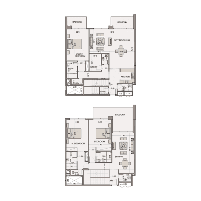 Apartment floor plan