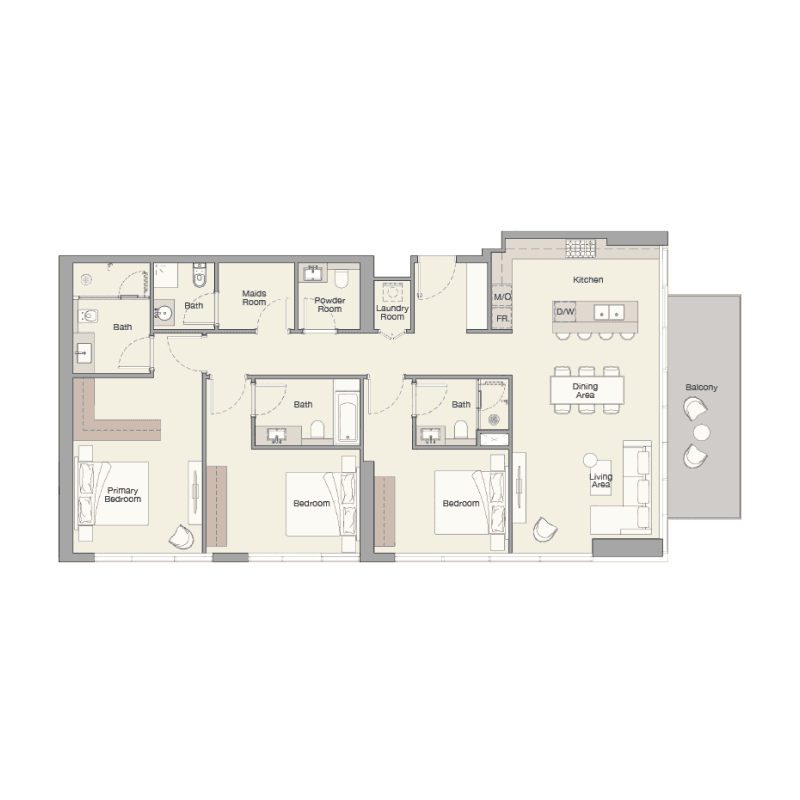 Apartment floor plan