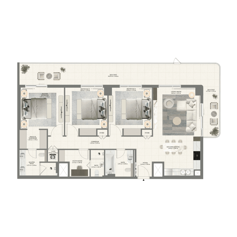 Apartment floor plan