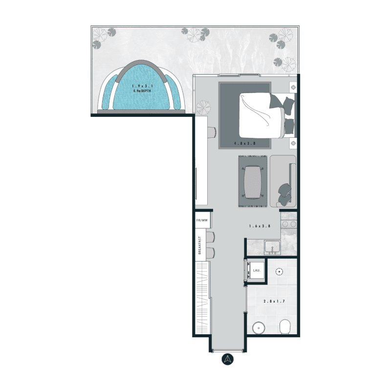 Apartment floor plan