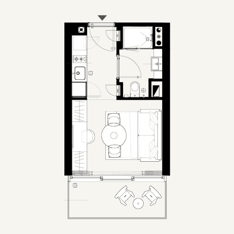 Apartment floor plan