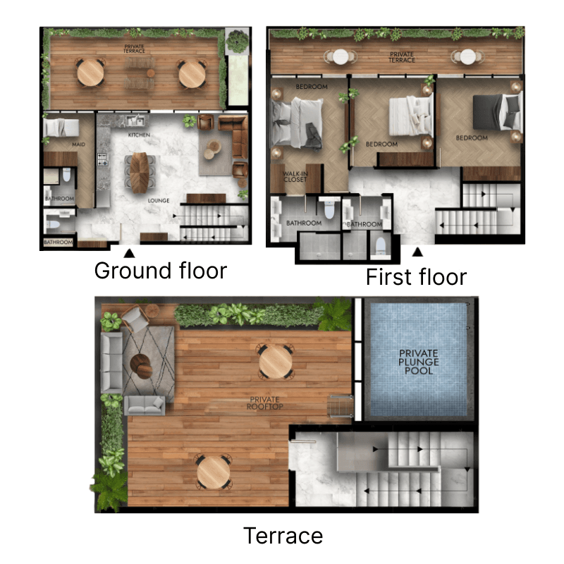 Apartment floor plan