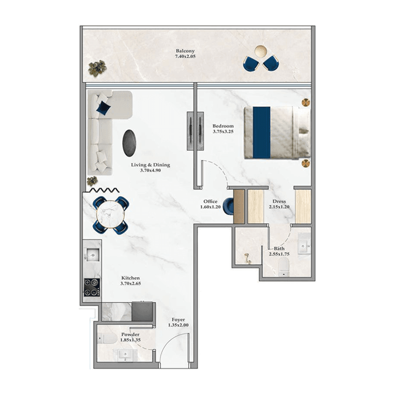 Apartment floor plan