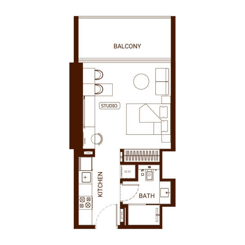 Apartment floor plan