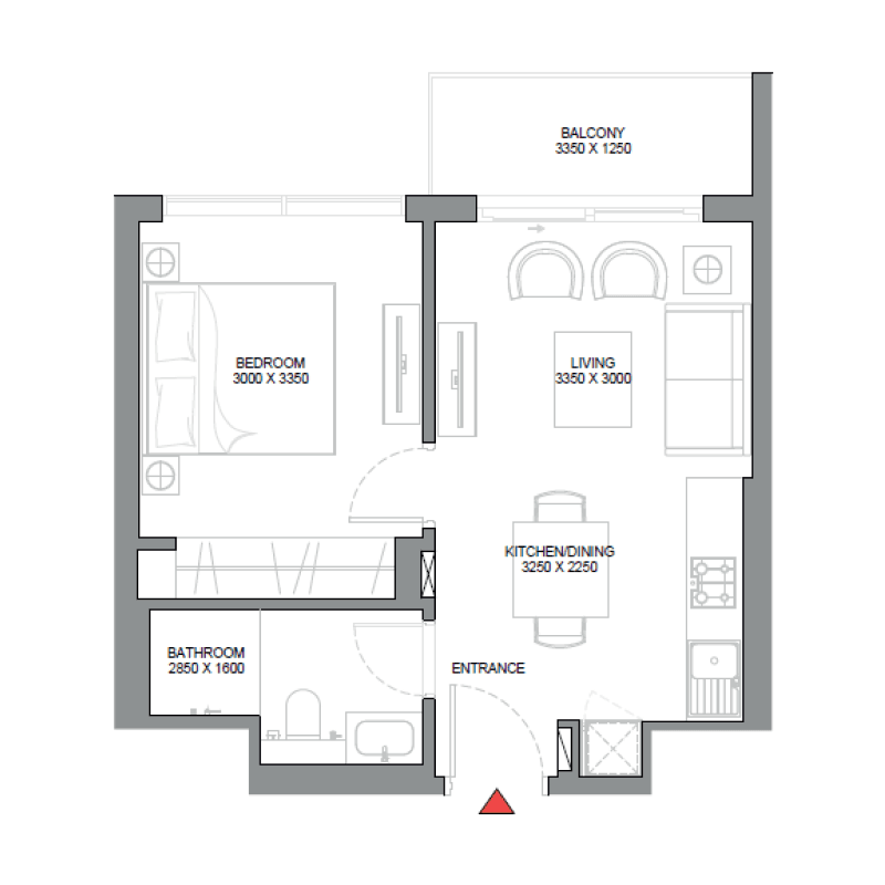 Apartment floor plan