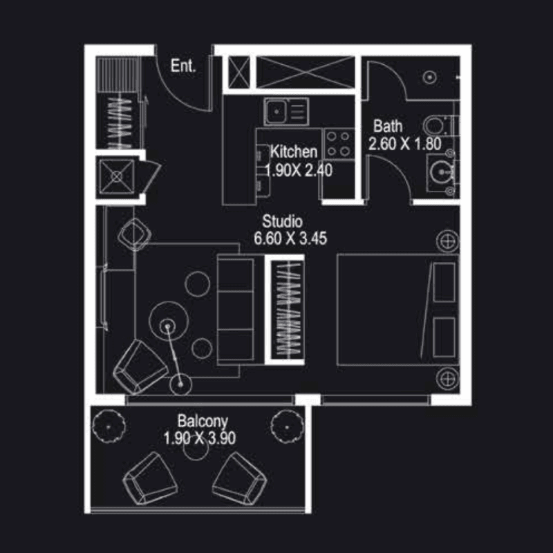 Apartment floor plan