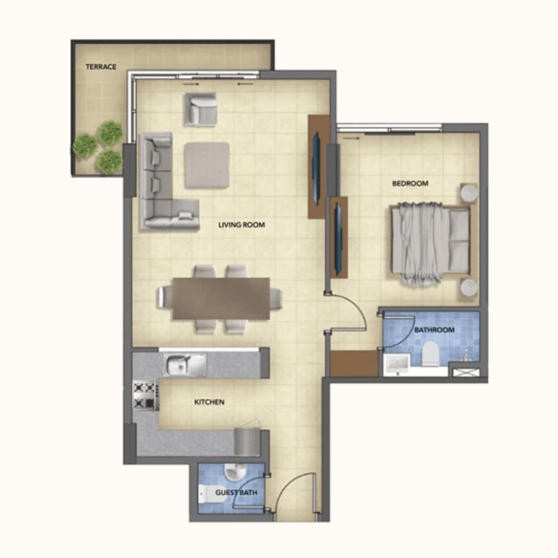 Apartment floor plan