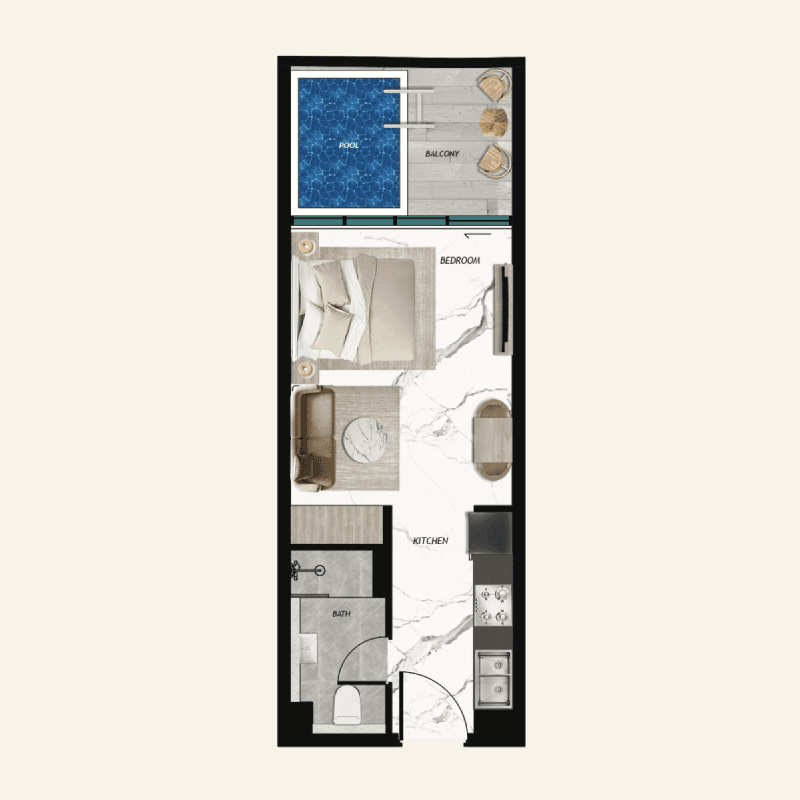Apartment floor plan