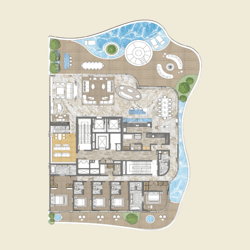 Apartment floor plan