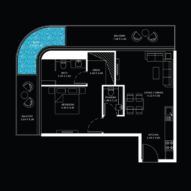 Apartment floor plan