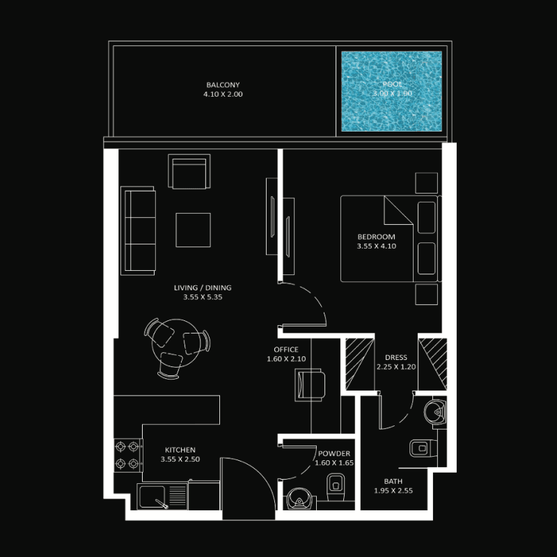 Apartment floor plan