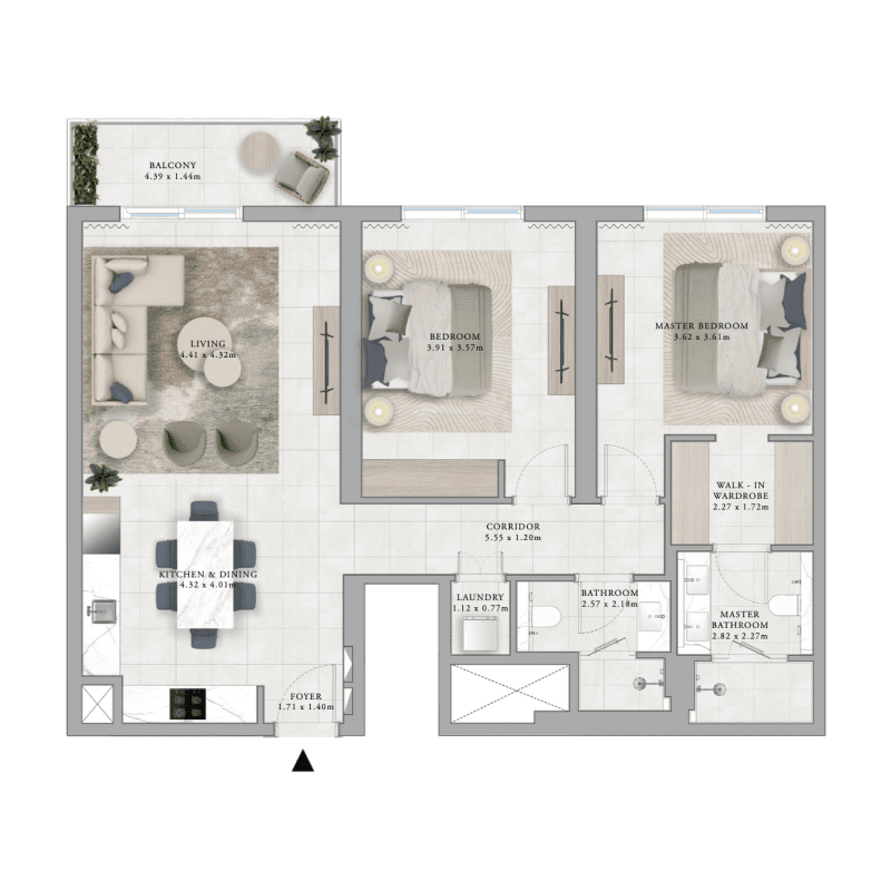 Apartment floor plan