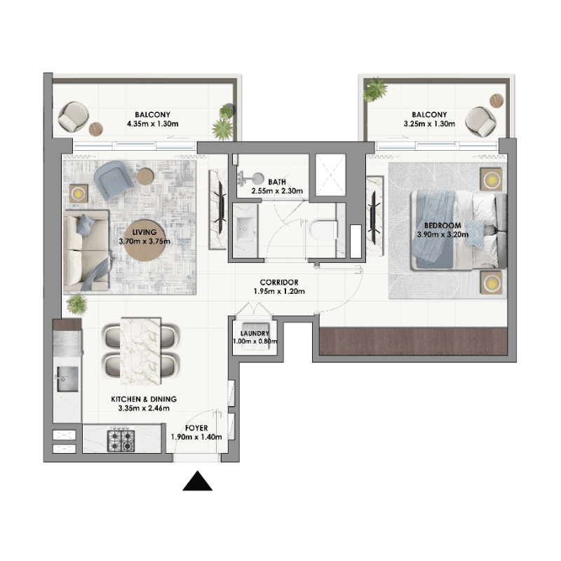Apartment floor plan