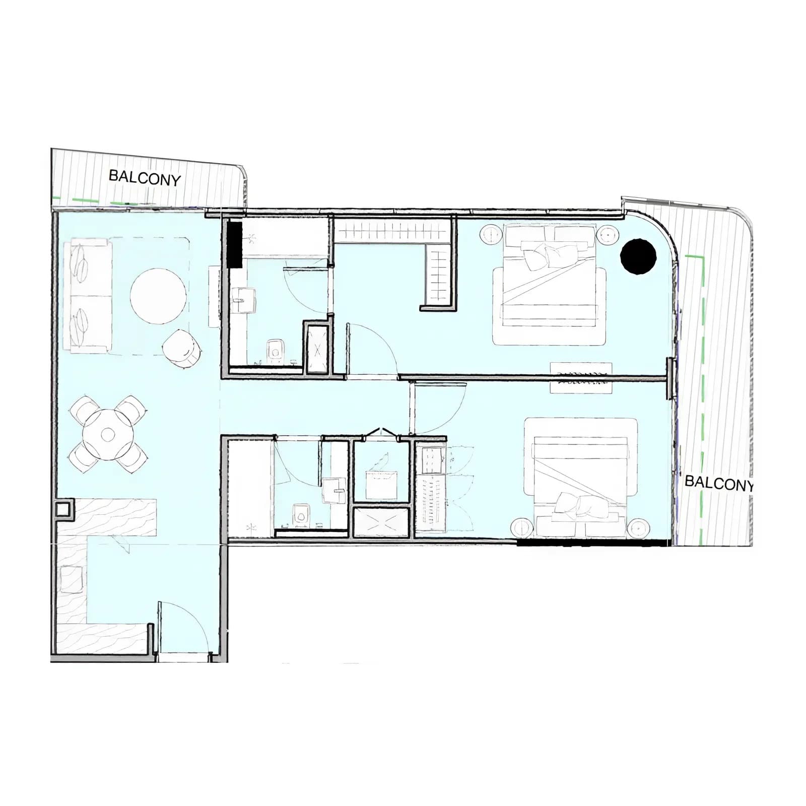 Apartment floor plan