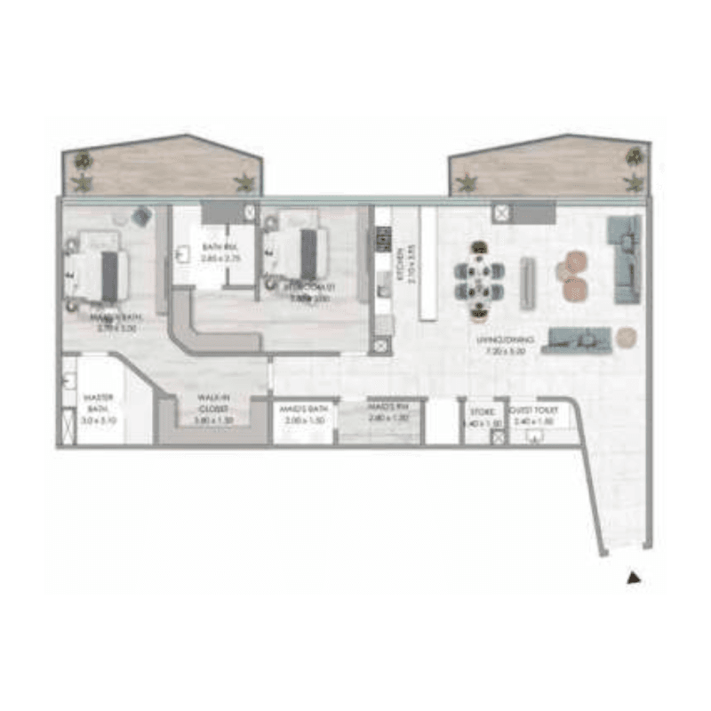 Apartment floor plan