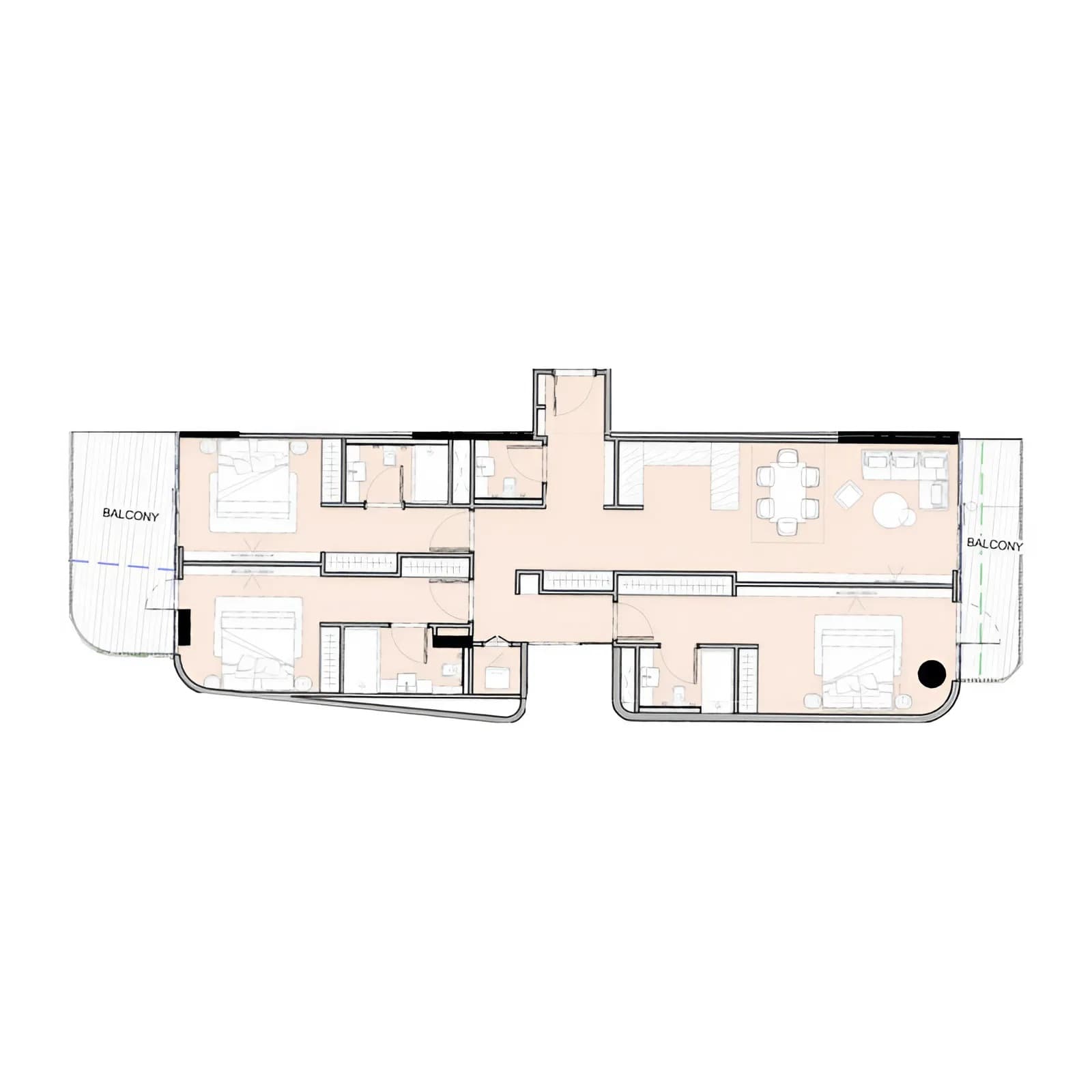 Apartment floor plan