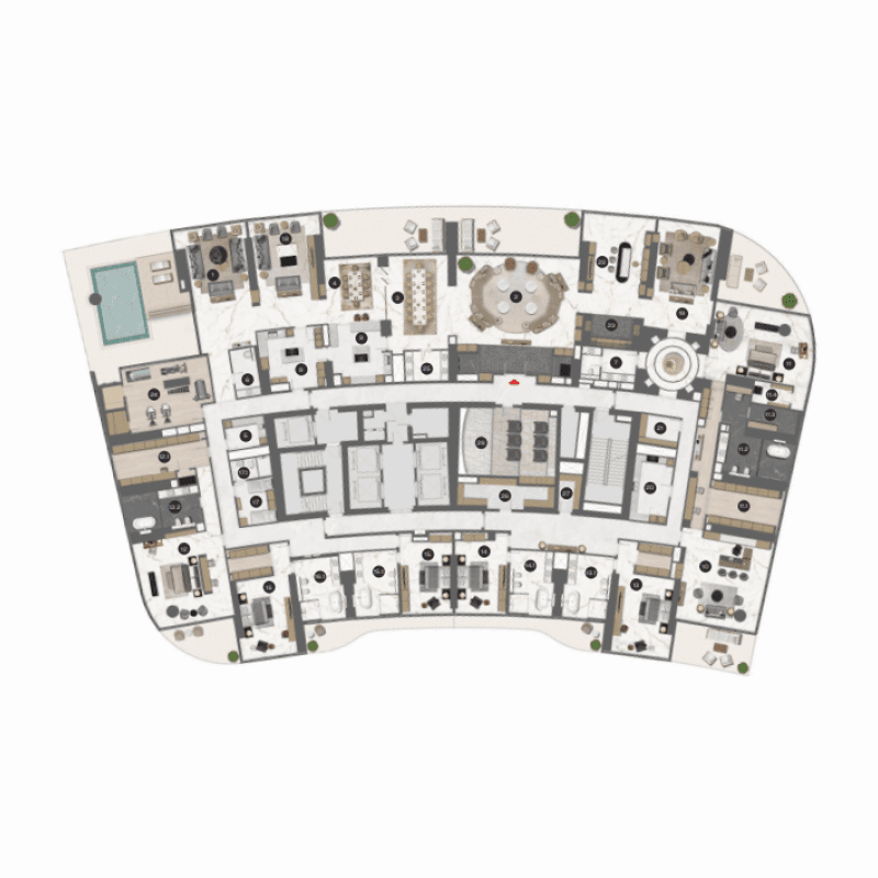 Apartment floor plan