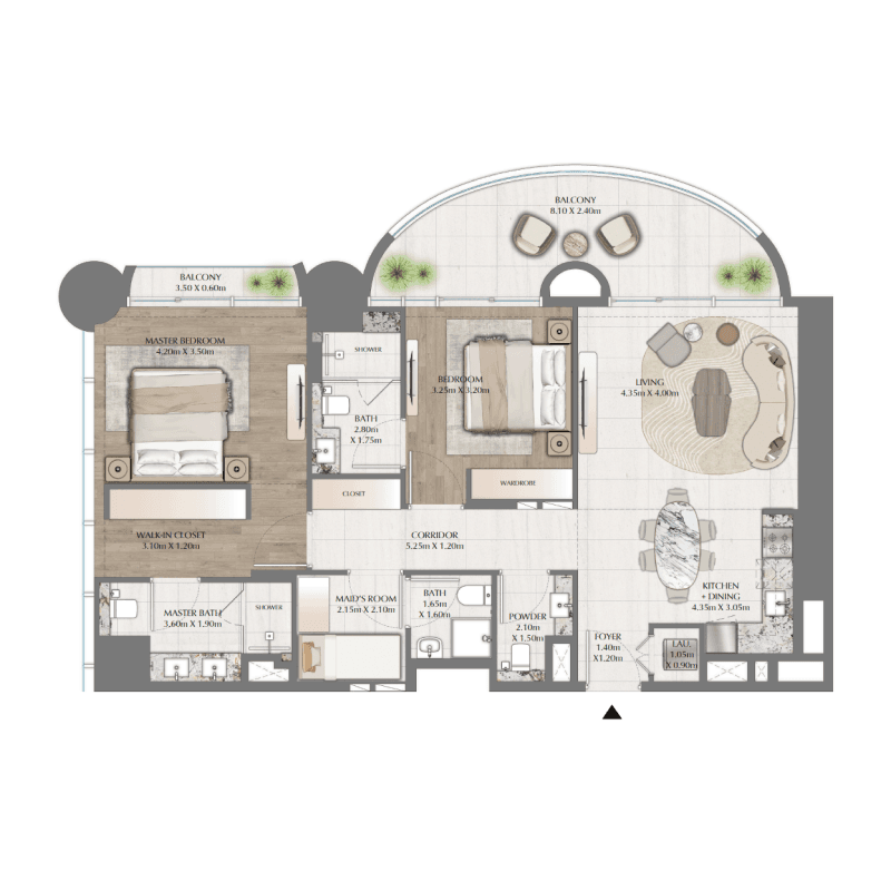 Apartment floor plan