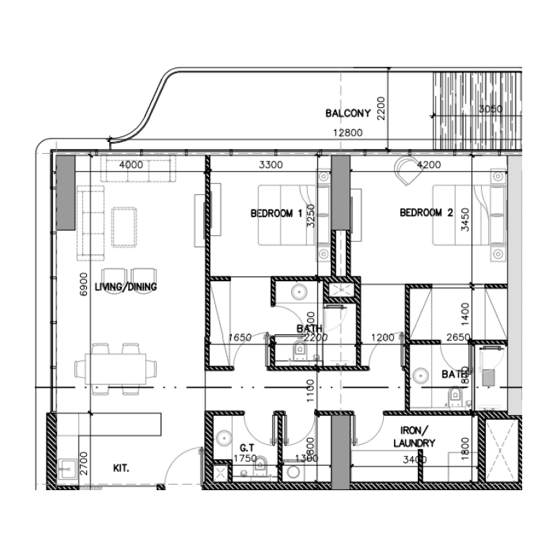 Apartment floor plan
