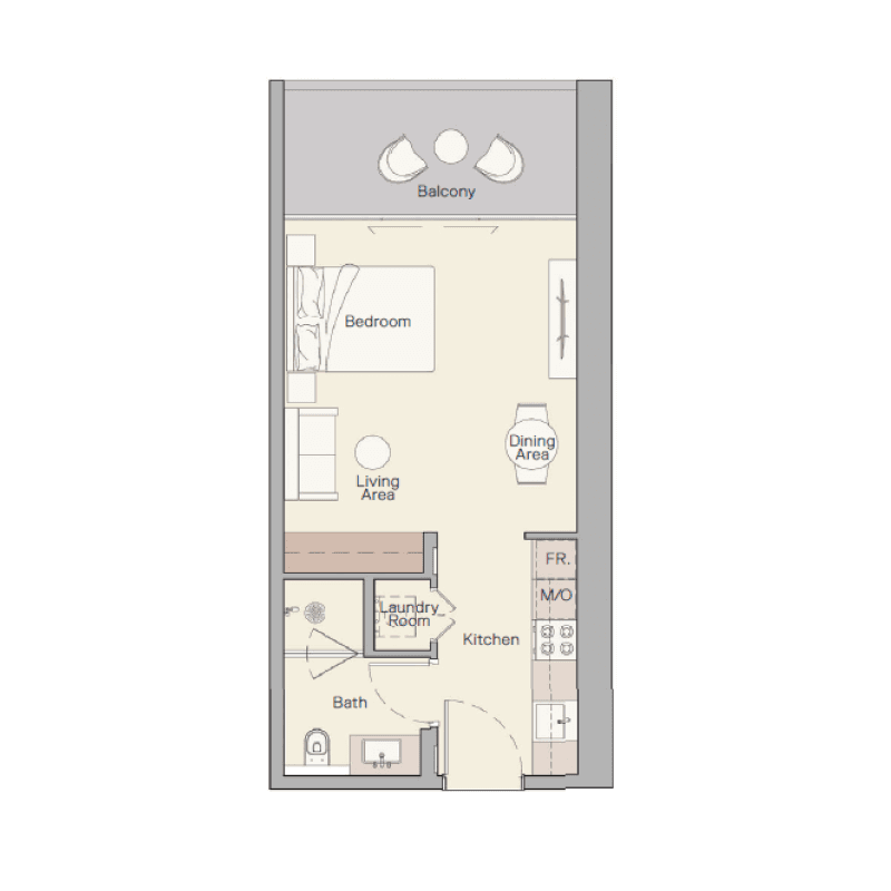 Apartment floor plan