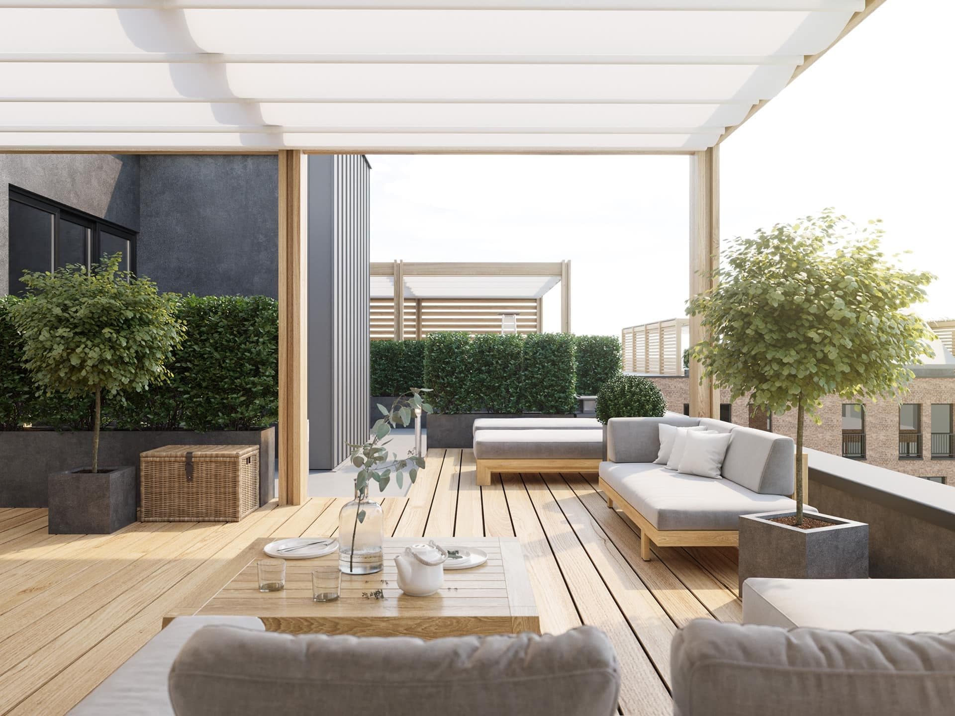 Private & Public Terraces