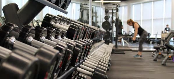 Fully-equipped gym & changing room