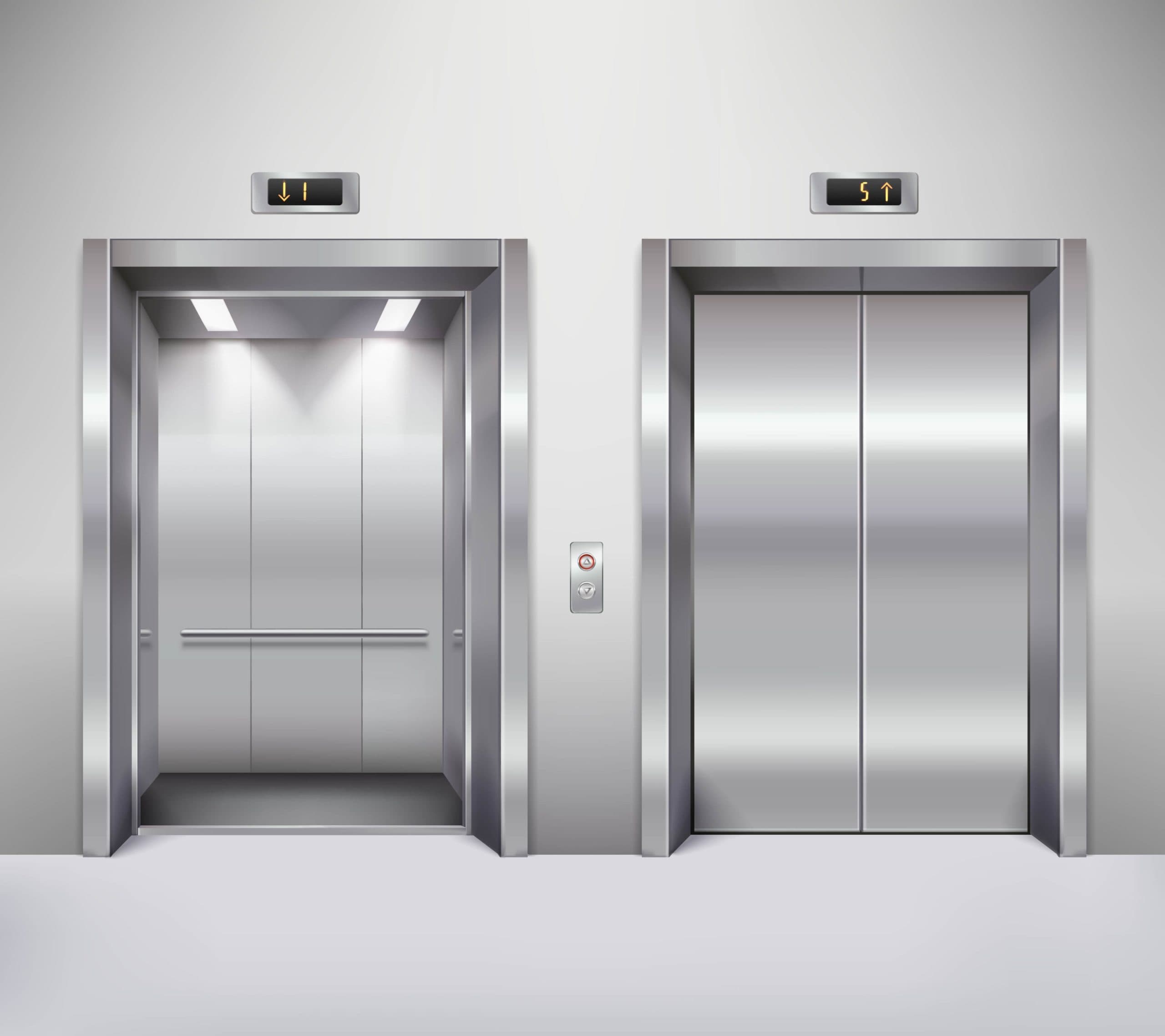 4 passenger elevators