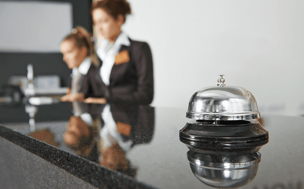 24hrs reception desk