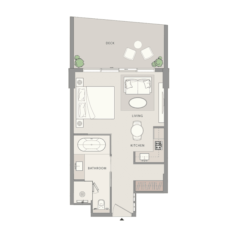 Studio floor plan