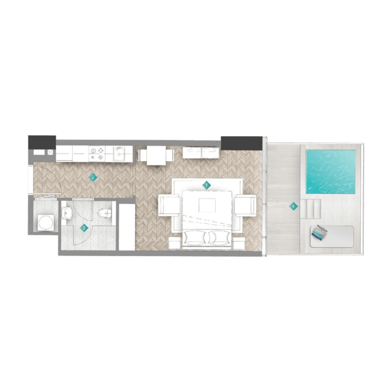 Apartment floor plan