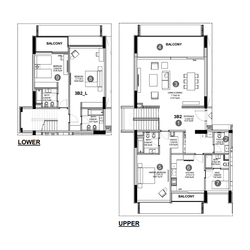 Apartment floor plan