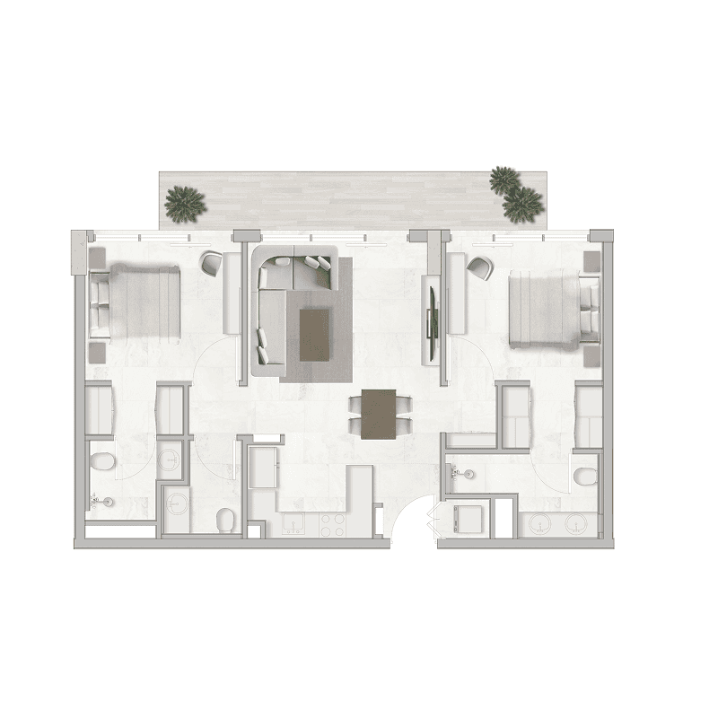 Apartment floor plan