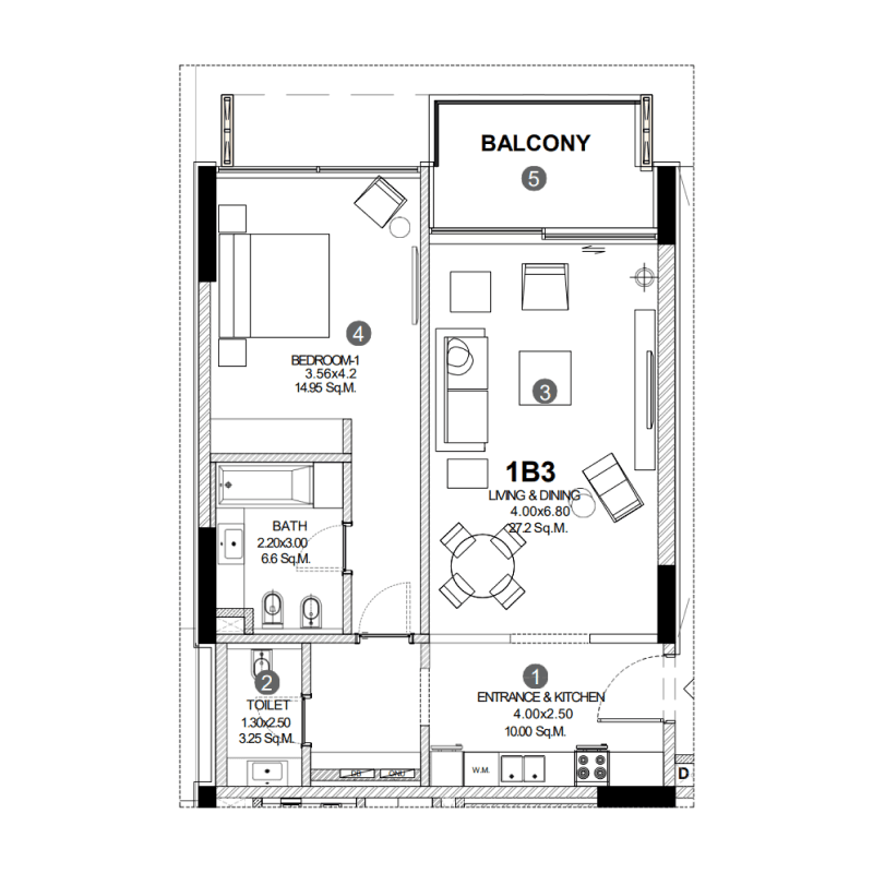 Apartment floor plan