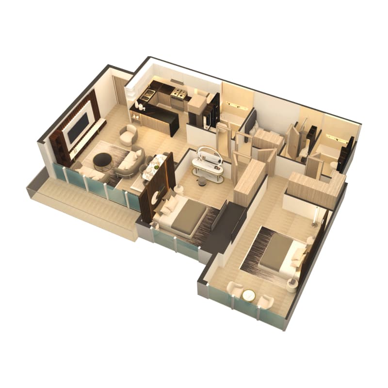 Apartment floor plan