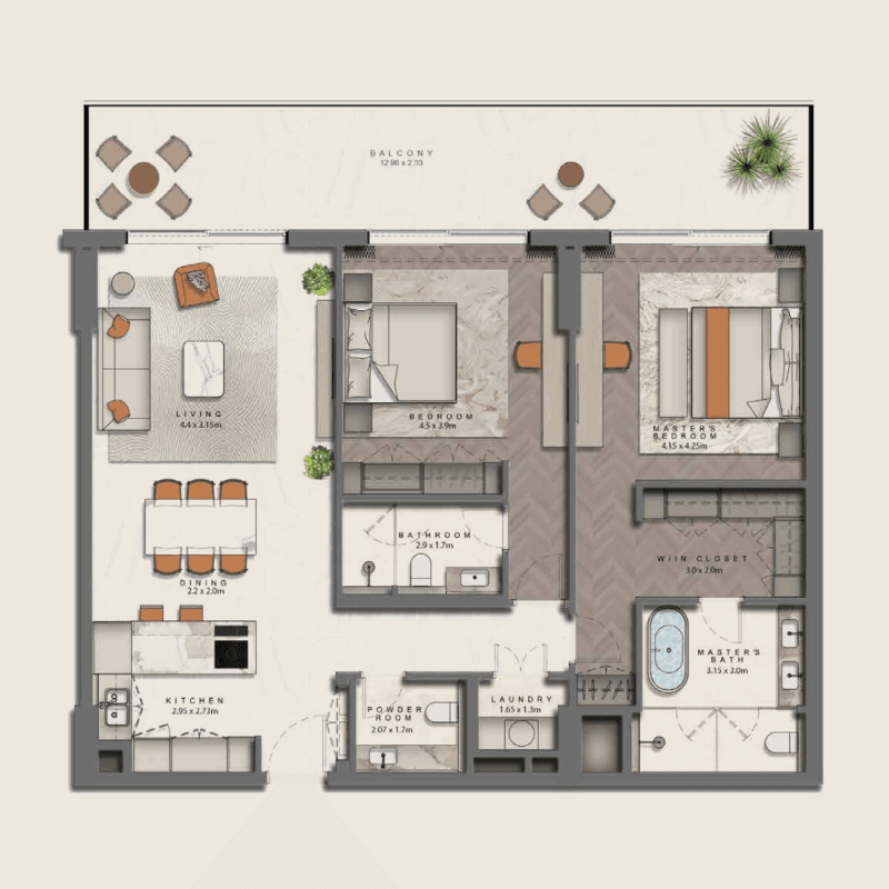 Apartment floor plan