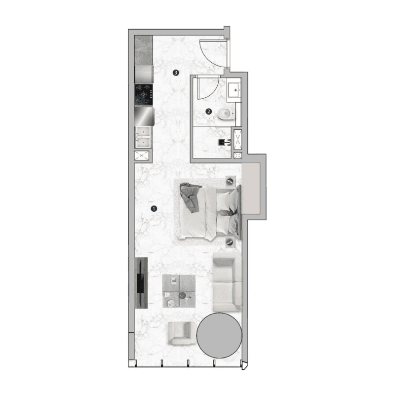 Apartment floor plan