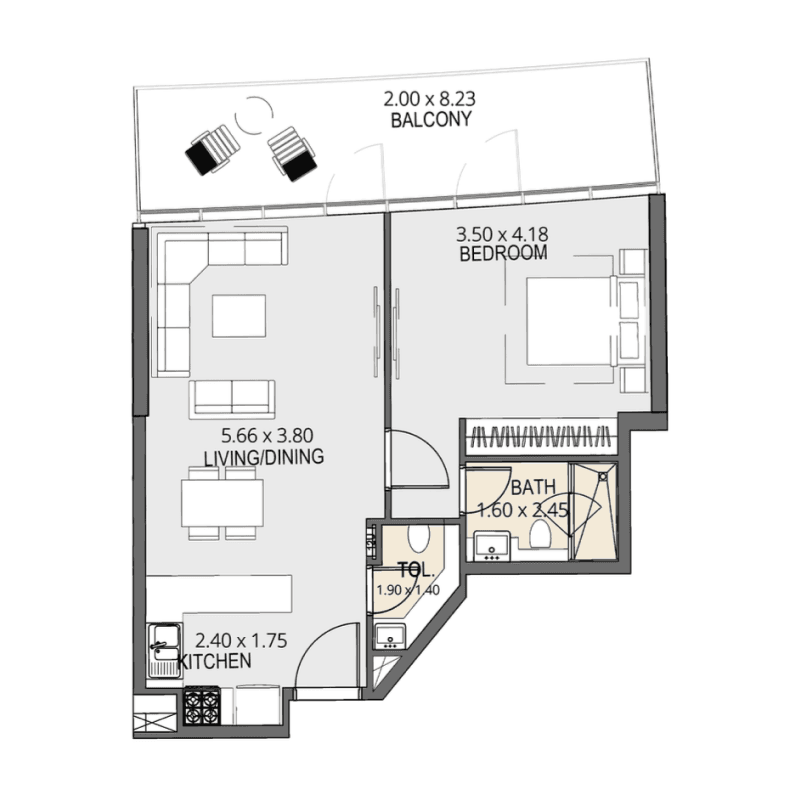 Apartment floor plan