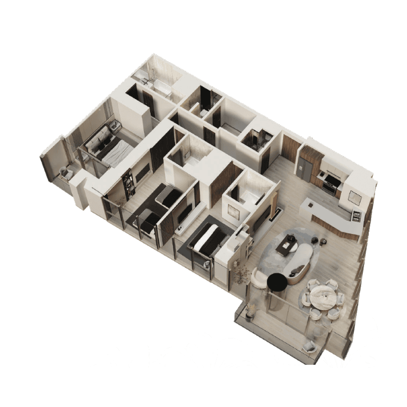 Apartment floor plan