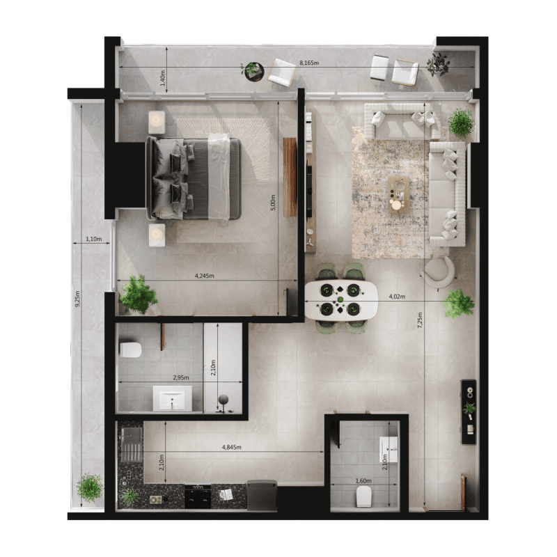 Apartment floor plan