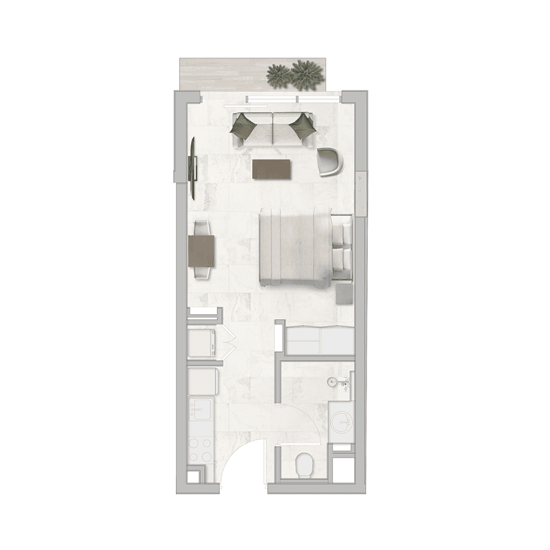 Apartment floor plan