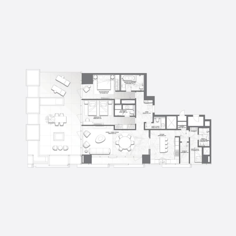 Apartment floor plan