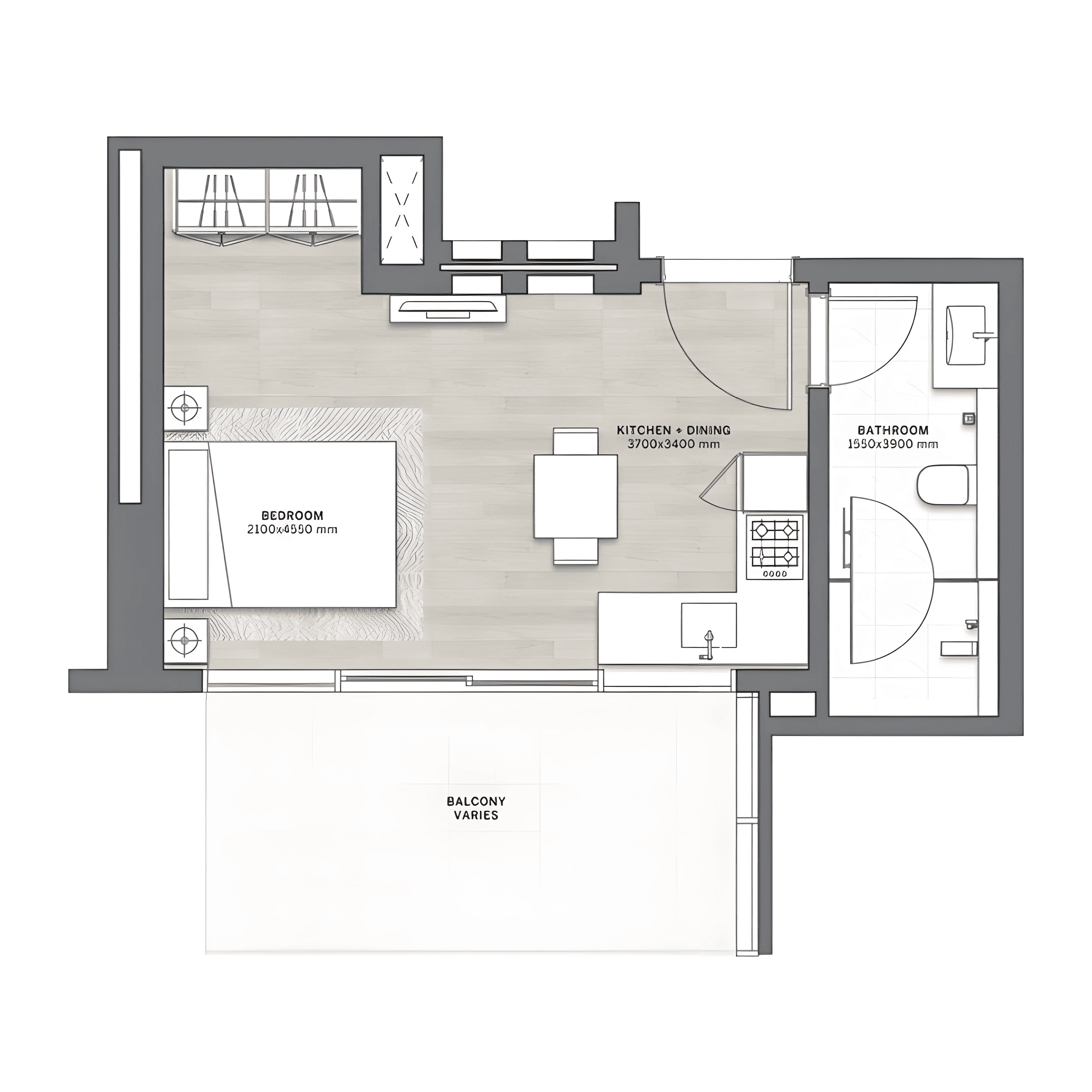Apartment floor plan