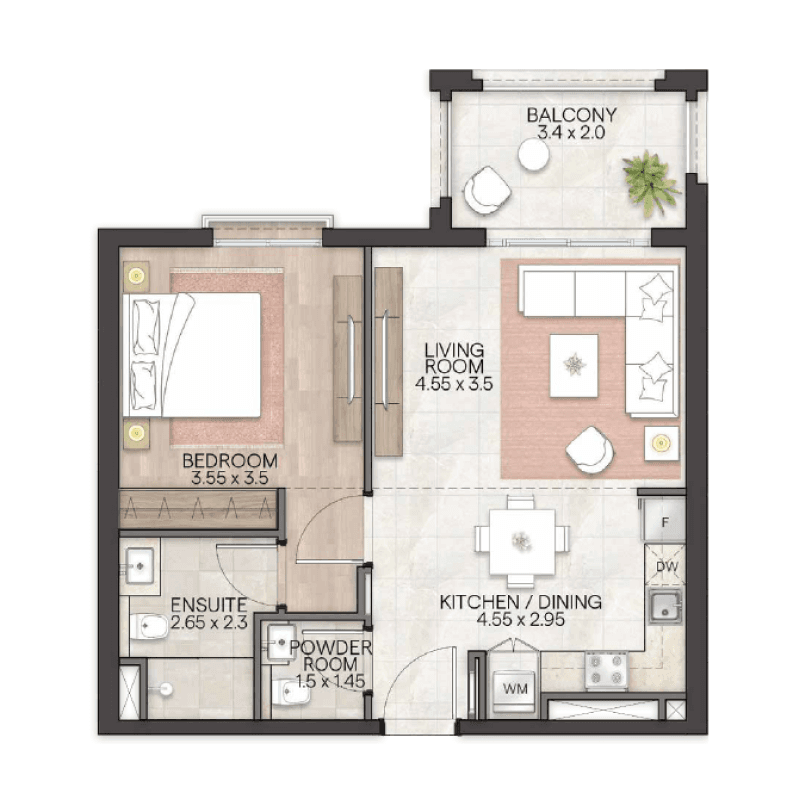 Apartment floor plan