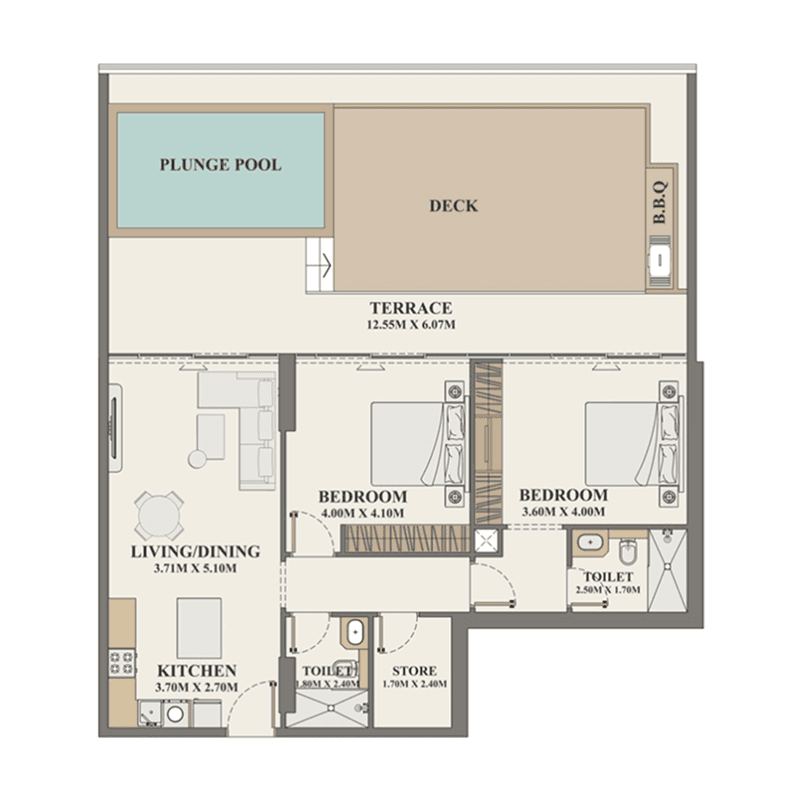 Apartment floor plan