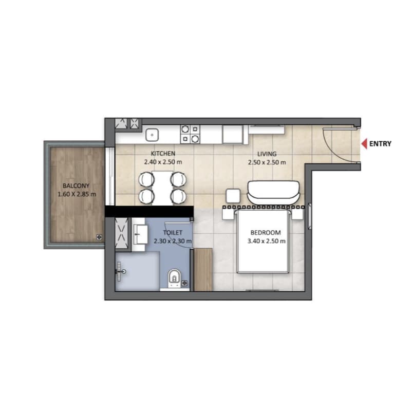 Apartment floor plan