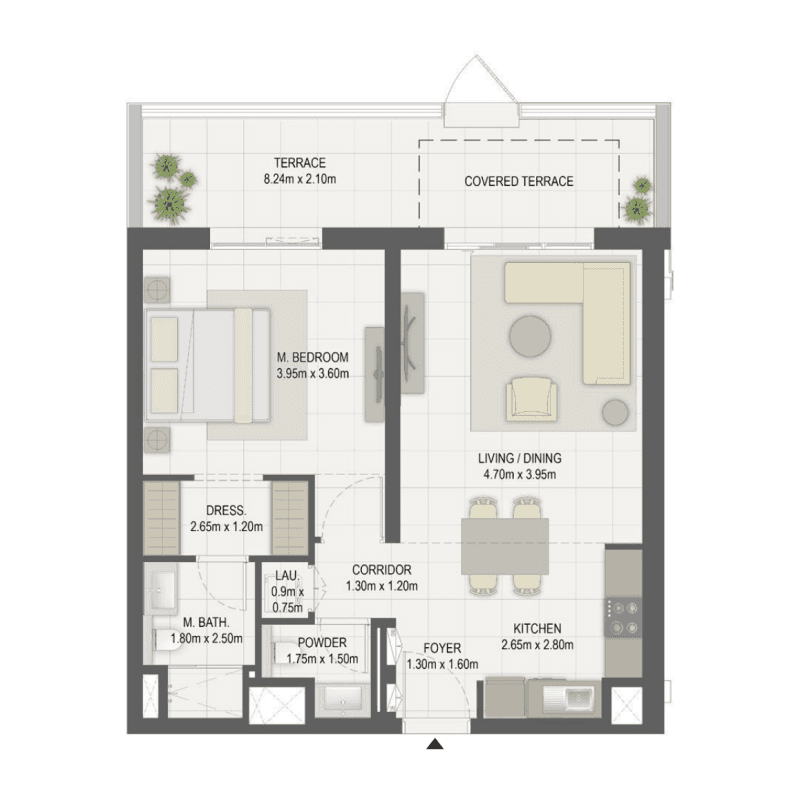 Apartment floor plan