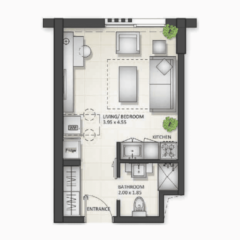 Apartment floor plan