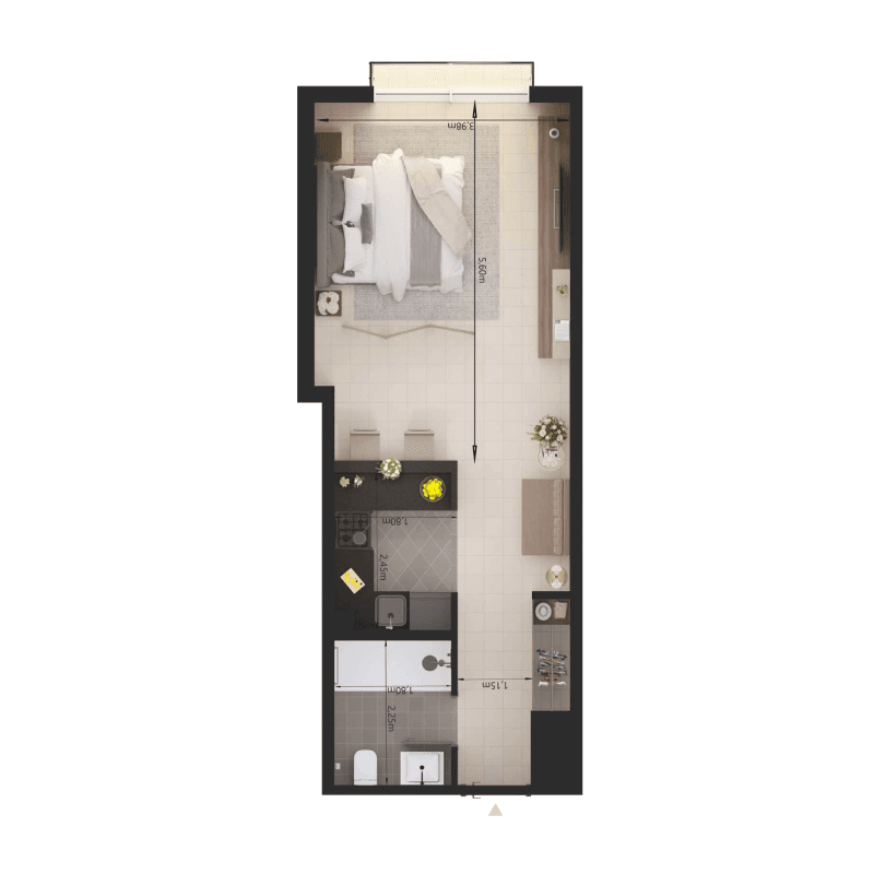 Apartment floor plan